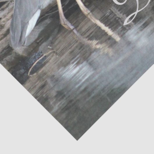 Heron Tissue Paper Seidenpapier (Ausschnitt)