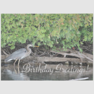 Heron Tissue Paper Seidenpapier