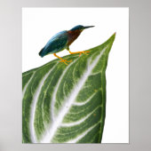 Heron und Leaf Print, Value Poster Paper (Matte) (Vorne)
