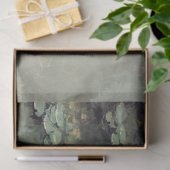 Heron und Vibrant Koi Fish Seidenpapier (Geschenk)