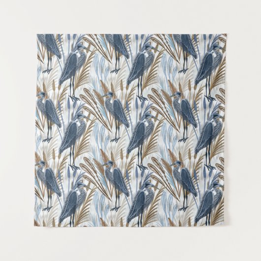 Heron Wandteppich (Vorderseite)