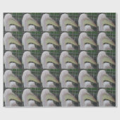 Heron Wrapping Paper Geschenkpapier (Flach)