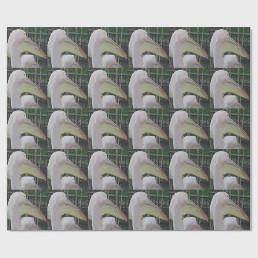Heron Wrapping Paper Geschenkpapier (Flach)