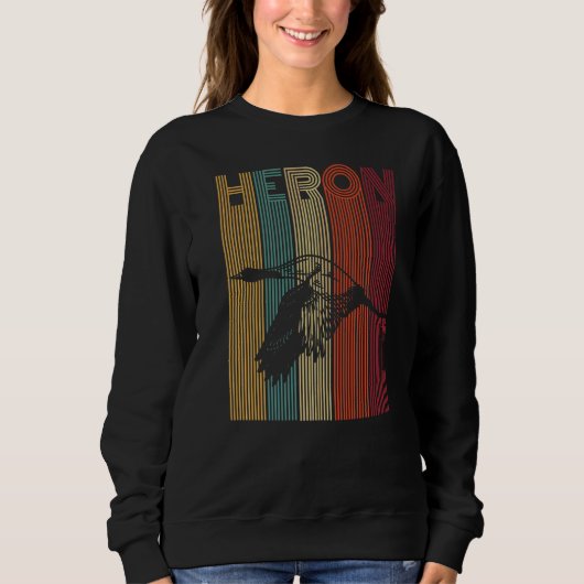 Heron-Zitat für einen Helden Sweatshirt (Vorderseite)