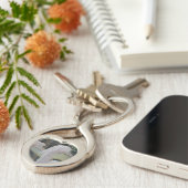 Herons Heart Keychain Schlüsselanhänger (Seite)