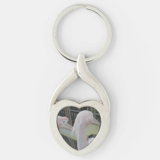 Herons Heart Keychain Schlüsselanhänger (Vorderseite)