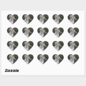 Herons Heart Sticker (Blatt)