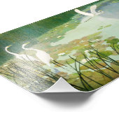 Herons im Sommer von Newell Convers Wyeth Fotodruck (Ecke)