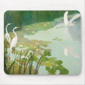 Herons im Sommer von Newell Convers Wyeth Mousepad (Vorne)