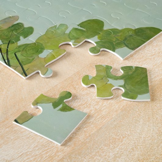 Herons im Sommer von Newell Convers Wyeth Puzzle (Seite)