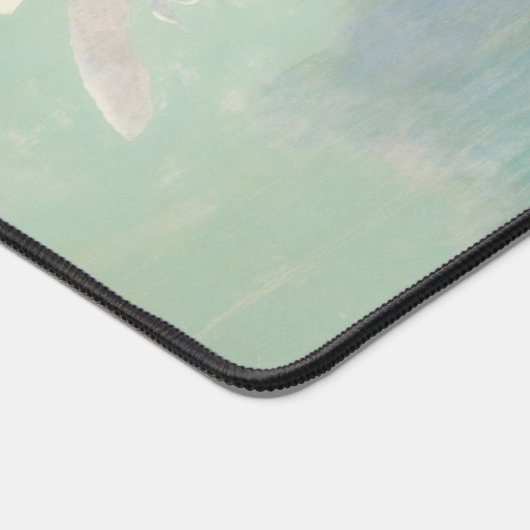 Herons im Sommer von Newell Convers Wyeth Schreibtischunterlage (Ecke)