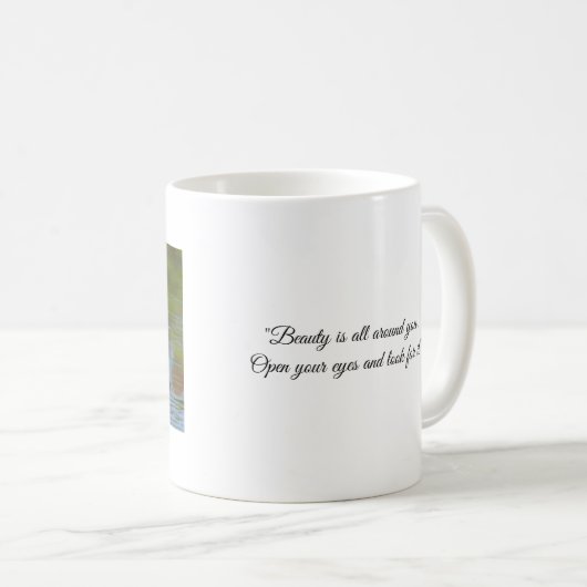 Herons Tasse - Schönheit ist überall (VorderseiteRechts)