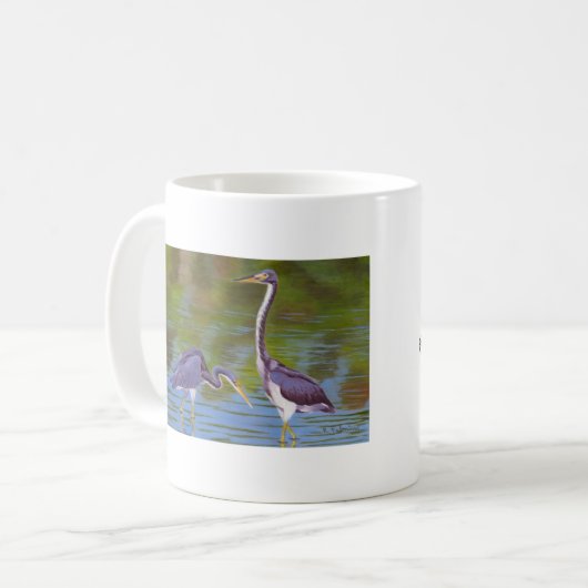 Herons Tasse - Schönheit ist überall (Vorderseite Links)