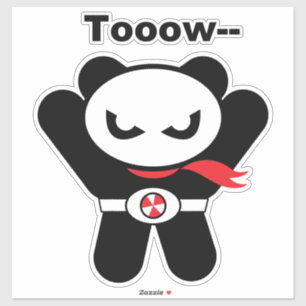 Heropandär Aufkleber