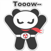 Heropandär Aufkleber (Vorderseite)