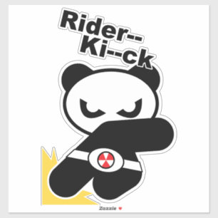 Heropandär Aufkleber