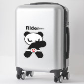 Heropandär Aufkleber (Koffer)