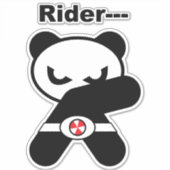 Heropandär Aufkleber (Vorderseite)