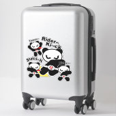 Heropandär Aufkleber (Koffer)