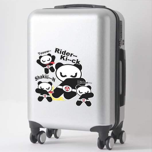 Heropandär Aufkleber (Koffer)