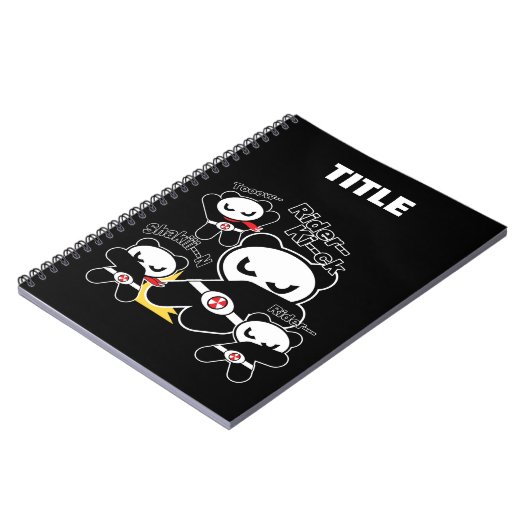 Heropandär Notizblock (Linke Seite)