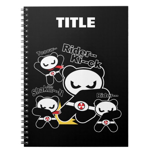 Heropandär Notizblock (Vorderseite)