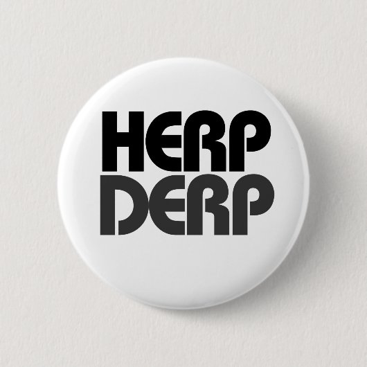 Herp Derp Button (Vorderseite)