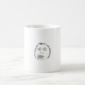 Herp Derp Meme Kaffeetasse (Mittel)
