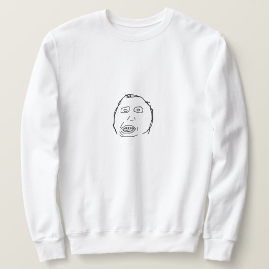Herp Derp Meme Sweatshirt (Design vorne)
