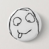Herp Derp Raserei-Comic Button (Vorderseite)