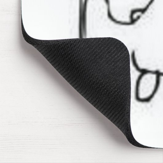 Herp Derp Raserei-Comic Mousepad (Ecke)