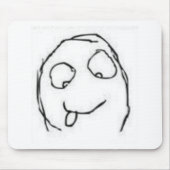 Herp Derp Raserei-Comic Mousepad (Vorne)