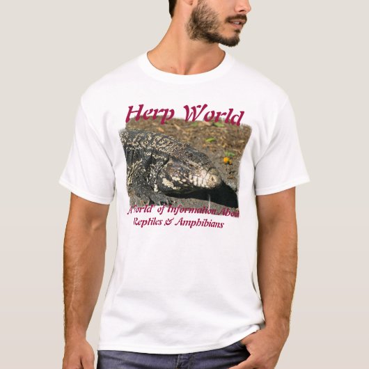 Herp WeltTegu T - Shirt (Vorderseite)
