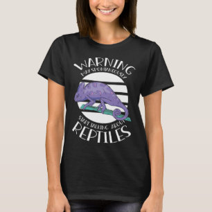 Herpetologe Apparel Herpetology Reptile for Wome T-Shirt