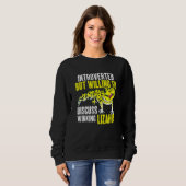 Herpetologe Echse Reptil Leopardgecko 1 Sweatshirt (Vorne ganz)