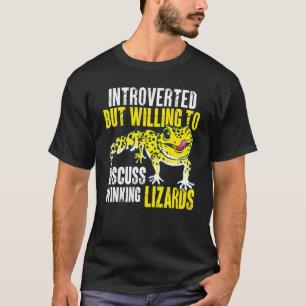 Herpetologe Echse Reptil Leopardgecko 1 T-Shirt