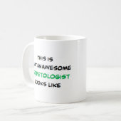Herpetologe, phantastisch kaffeetasse (Vorderseite Links)