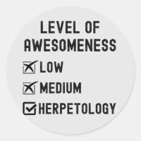 Herpetologen, Level of Awesomness Herpetology