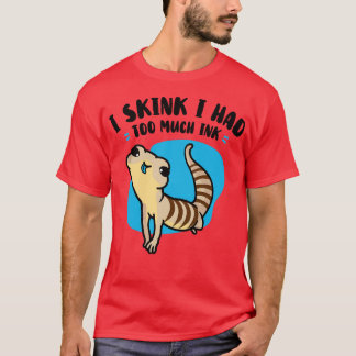 Herpetology BlueTongued Skink Lizard Wildlife T-Shirt