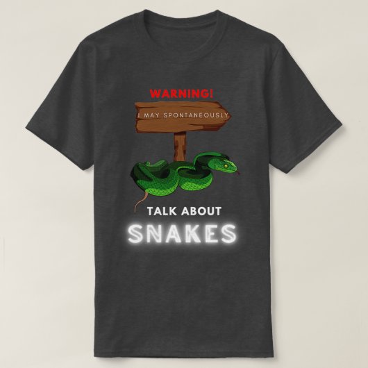 Herpetology Herpetologist T-Shirt (Design vorne)