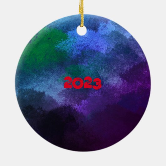 Herpy Holiday Ornament (Hinten)