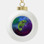 Herpy Holiday Ornament (Vorderseite)