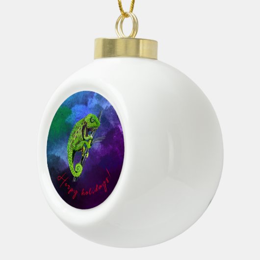 Herpy Holiday Ornament (Rechts)