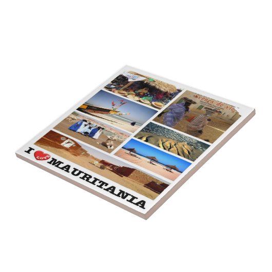HERR 013 MAURITANIA I Liebe, Mosaik, Afrika, Fliese (Seite)