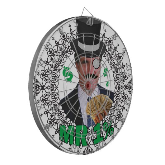 Herr 1% dartscheibe (Vorderseite Links)