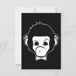 Herr Affe Einladung