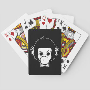 Herr Affe Spielkarten