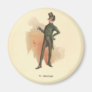 Herr Alfred Jingle von The Pickwick Papers Magnet