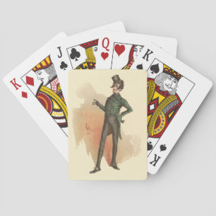 Herr Alfred Jingle von The Pickwick Papers Spielkarten
