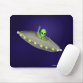 Herr Alien mousepad (Mit Mouse)